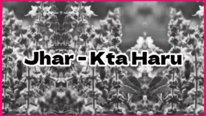 JHAR Lyrics in English - Kta Haru - केटा हरु - झार - Milan Neupane - Prasanna Shah - Sangeet Kumar Mandal - Nishad Shrestha - Luzia Lima - Manzil Bikram KC - GeetKoLyrics - New Nepali Songs - Latest - TheGuysOfNepal